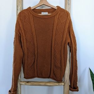 Tradlands Modern Fisher Sweater Size Small Color Sienna